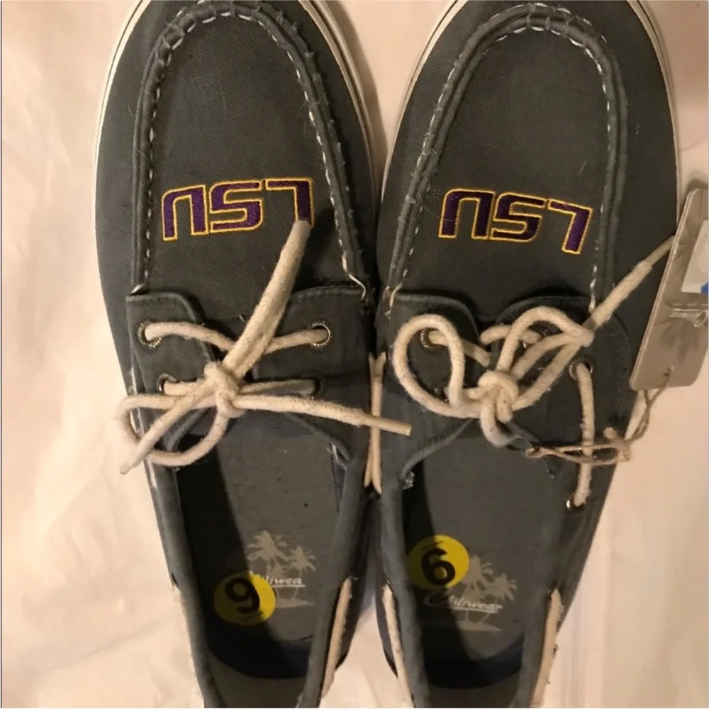 LSU Boat Shoes